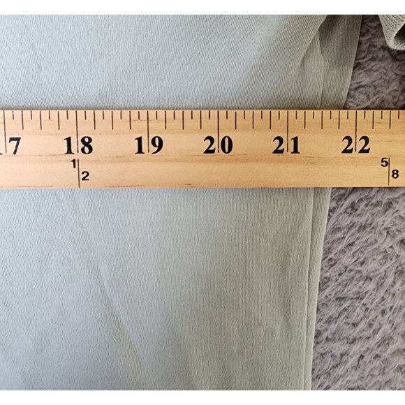 Calvin Klein Liquid Touch Green Embroidered Logo Polo Shirt Size Large Cotton - Picture 6 of 10